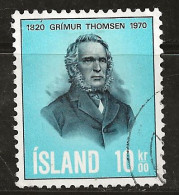 Islande 1970 N° Y&T : 398 Obl. - Gebraucht