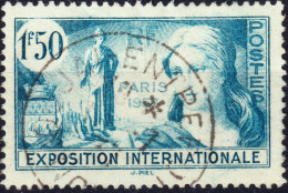 FRANCE - 1937 TàD "DOUAI-ENTREPOT / NORD" (Type A4) Sur Yv.336 1fr50 Expo De Paris - Usados