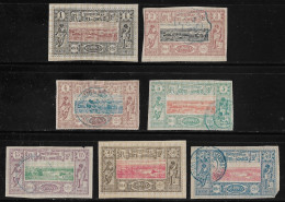 1894-1900 Cote Des Somalis Vues De Djibouti Yvert 6* - 7 / 9 - 11 - 13* - 15 - Oblitérés