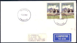 Foroyar Post House Europa FDC Cover To Canada ( A91 864) - Altri & Non Classificati