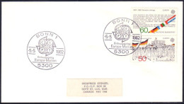 Allemagne Traite Rome Treaty Europa FDC Cover To Canada ( A91 832) - Covers