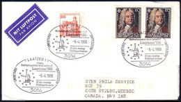 Allemagne Handel Moulin A Vent Windmill Europa FDC Cover To Canada ( A91 828) - Mühlen