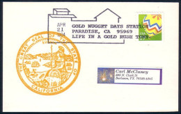 US Postcard Gold Hill Founders' Day Gold Hill, NC APR 21, 1994 ( A91 689) - Minerals