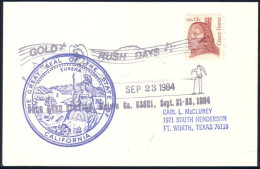 US Postcard Gold Rush Days Mujave, CA SEP 23, 1984 ( A91 652) - Minéraux