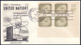 United Nations ( NY) Atomic Energy Agency FDC Cover ( A91 572) - Atomo