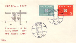 Turquie Ilkgun Europa FDC Cover ( A91 498) - Esposizioni Filateliche