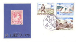 Monaco Poste Facteurs XVe Au XIXe Siècle Europa FDC Cover ( A91 406) - Altri & Non Classificati