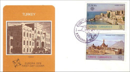 Turkey Castle And Fortifications Europa FDC Cover ( A91 385) - Altri & Non Classificati