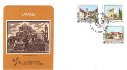 Cyprus Houses Europa FDC Cover ( A91 360) - Altri & Non Classificati