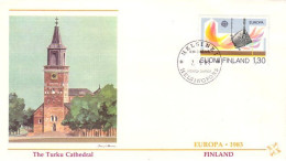 Finland Smelting Copper And Nickel Methods Europa FDC Cover ( A91 209) - Minerals