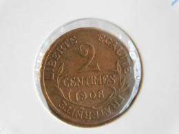 France 2 Centimes 1908 (74) - 2 Centimes