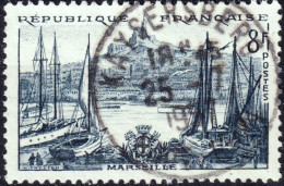 FRANCE - 1957 TàD "KAYSERBERG / HAUT-RHIN" (Type A7) Sur Yv.1037 8fr Marseille - Used Stamps