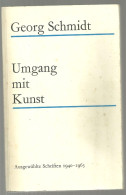 Suisse Umgang Mit Kunst Georg Schmidt Kunstmuseum Basel 1966 Olten 336 Pages - Kunstführer