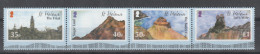 Saint Helena Island 2005 Rock Formations. Strip Of 4. MNH** - Sint-Helena