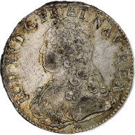 France, Louis XV, Ecu Aux Branches D'olivier, 1726, La Rochelle, Argent, SUP - 1715-1774 Luigi XV Il Beneamato