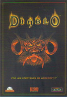 Carte Postale Double édition "Promocartes" - Diablo (jeu Vidéo Ubi Soft) Par Les Créateurs De Warcraft II - Autres & Non Classés