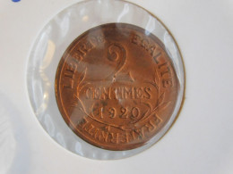France 2 Centimes 1920 (84) - 2 Centimes