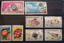 POLYNESIE - ANNEE COMPLETE 1962 - YVERT N°15/21 + PA6 * - Unused Stamps