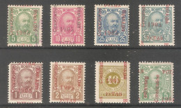 1906.tip 9.3/4 Shifted Overprint - Montenegro