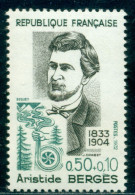 1972 Aristide Bergès,hydraulic Engineer,paper Manufacturing,France,1783,MNH - Fabbriche E Imprese