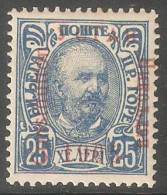 1906.tipe 11.1/2.error,two TT In Constitution - Montenegro