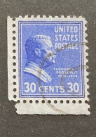 USA STATI UNITI 1938 PRESIDENT ISSUE THEODORE ROOSEVELT PRESIDENTE CENT - Gebraucht