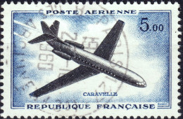 FRANCE - 1960 TàD "PARIS-127 / R. DES ARCHIVES (13è)" (Type A8) Sur Yv.PA40 5fr Caravelle - 1960-.... Matasellados