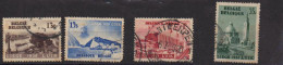 Belgique 1938 Expo De L'eau à Liège - COB 484 à 487 (complet) Oblitérés - Usati