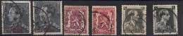 Belgique 1938 Leopold III Et Petit Sceau De L'état, COB 478, 478a; 479, 479a;480, 480a - Oblitérés - Usati