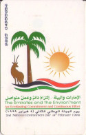 EMIRATOS ARABES UNIDOS. UAE-C-062. National Environment Day (C/N "9825"). 1999. (071) - Emiratos Arábes Unidos