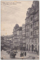 Vigo - Puerta Del Sol Y Entrada A La Calle Del Principe 1914 Espana - Pontevedra