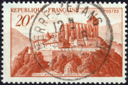 FRANCE - 1952 TàD "BERRE-L'ÉTANG / B. DU RHONE" (Type A7) Sur Yv.841A 20fr St-Bertrand-de-Comminges - Usados