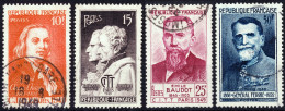 FRANCE - 1949 Yv.844/7 Congrès International De Télégraphie & Téléphonies - Oblitérés TB Cachets Ronds - Used Stamps