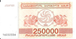 GEORGIE 250000 LARIS 1994 UNC P 50 - Géorgie