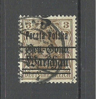 POLEN Poland 1918 Michel 6 O - Used Stamps