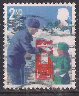 GB 2018 QE2 2nd Christmas Postbox Used  SG 4154 ( B1489 ) - Used Stamps