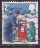 GB 2018 QE2 2nd Christmas Postbox Used  SG 4154 ( B1489 ) - Gebraucht