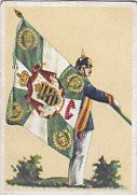 SB 03513 YOSMA - Bremen - Fahnen Und Standartenträger - Nr.173 Fahne Vom II. Bat. Des 6. Thür. ... Nr.95 Sachsen-Meining - Autres & Non Classés