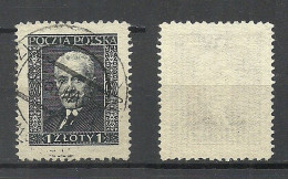 POLEN Poland 1928 Michel 258 O Pilzudski - Gebraucht