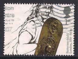 GB 2017 QE2 1st Ancient Britain Used Battersea Shield SG 3912 ( 492 ) - Used Stamps