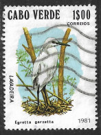 Cabo Verde – 1981 Birds 1$00 Used Stamp - Kap Verde