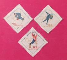 1964 North Korea - Serie MNH - Hiver 1964: Innsbruck