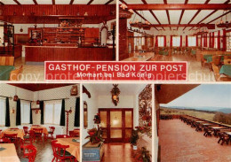 73845579 Momart Gasthof Pension Zur Post Gastraeume Terrasse Theke Momart - Bad König