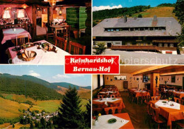 73845569 Bernau Schwarzwald Gaststaette Pension Reinhardshof Gastraeume Panorama - Bernau