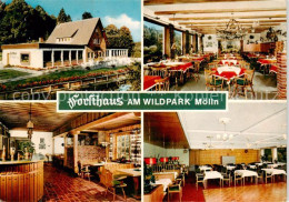 73845525 Moelln  Lauenburg Forsthaus Am Wildpark Gastraeume Theke  - Moelln