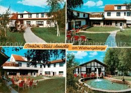 73812871 Preussisch-Oldendorf Pension Haus Annelie Garten Pool  - Getmold