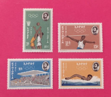 1964 Ethiopia - Serie MNH - Verano 1964: Tokio