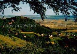 73812802 Wesergebirge Blick Auf Die Schaumburg Und Rosenthal Mit Hess Oldendorf  - Rinteln