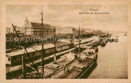 73812777 Mainz  Rhein Blick Von Der Strassenbruecke  - Mainz