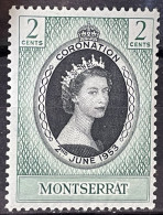 MONTSERRAT - MH*  - 1953 CORONATION ISSUE - # 136 - Montserrat